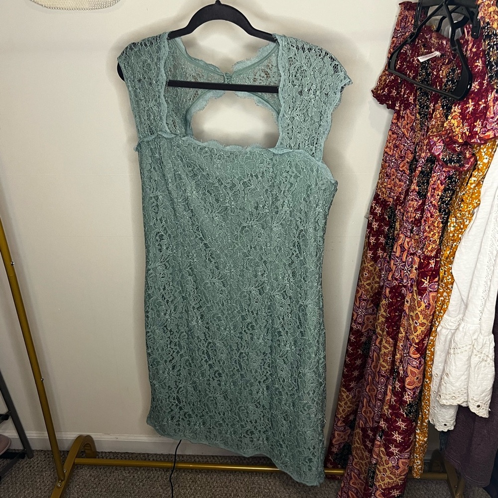 Adrianna Papell lace dress